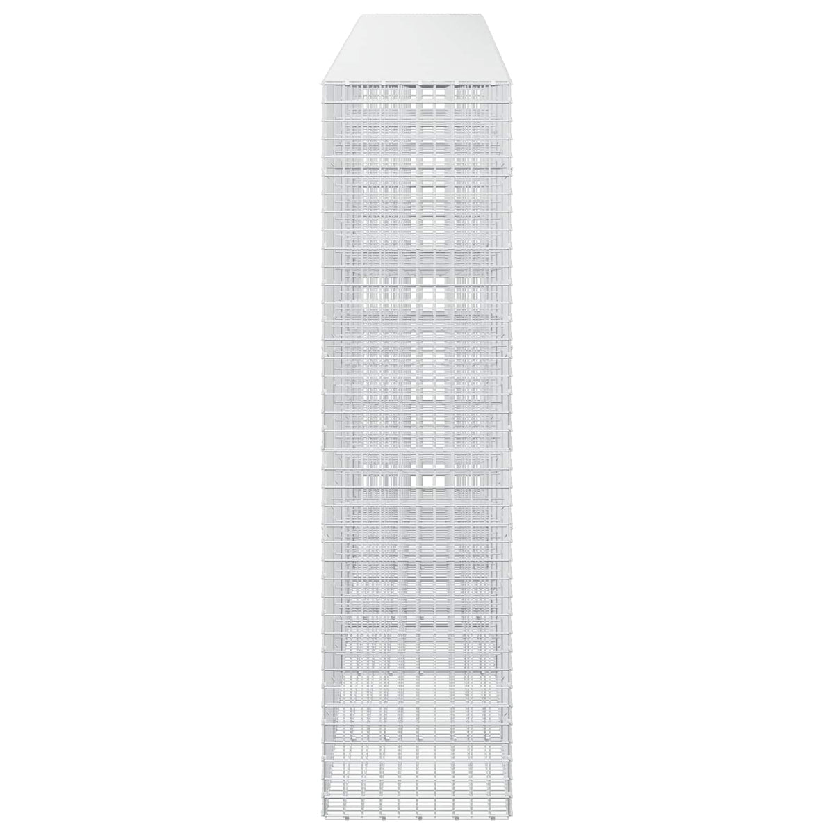 vidaXL Gabion z drutu 3,5 mm i siatką 5x5 cm 600x50x200 cm