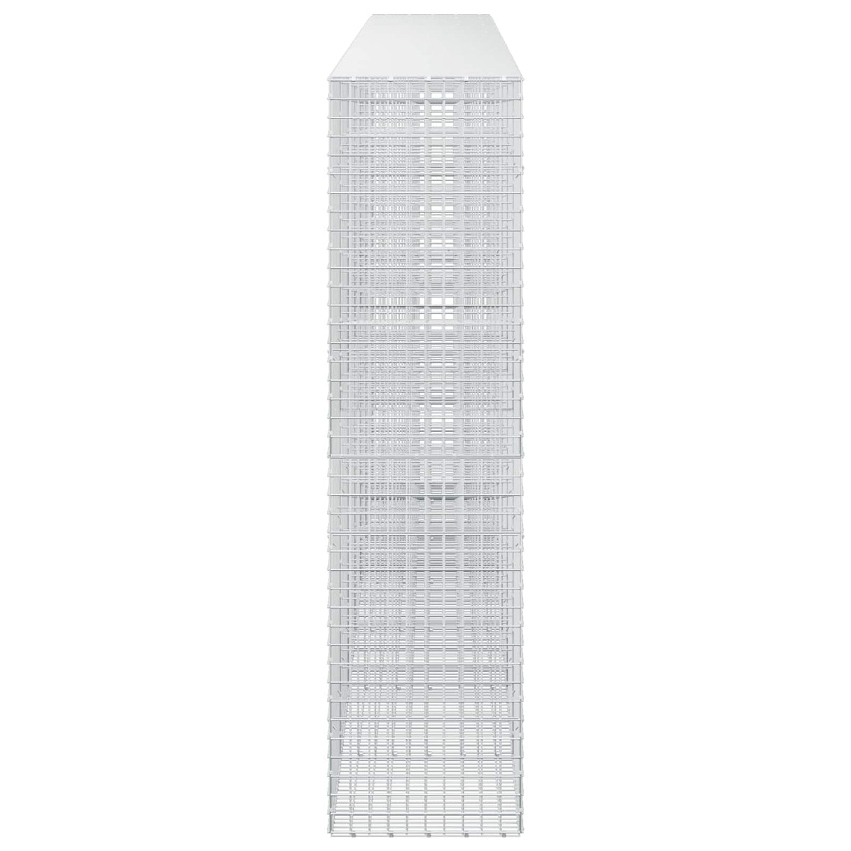 vidaXL Gabion z drutu 3,5 mm i siatką 5x5 cm 650x50x200 cm