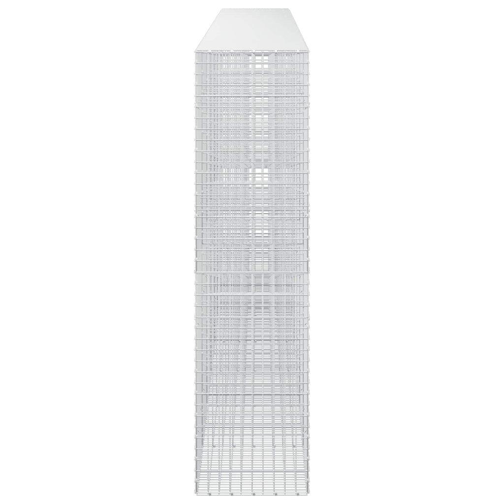 vidaXL Gabion z drutu 3,5 mm i siatką 5x5 cm 700x50x200 cm