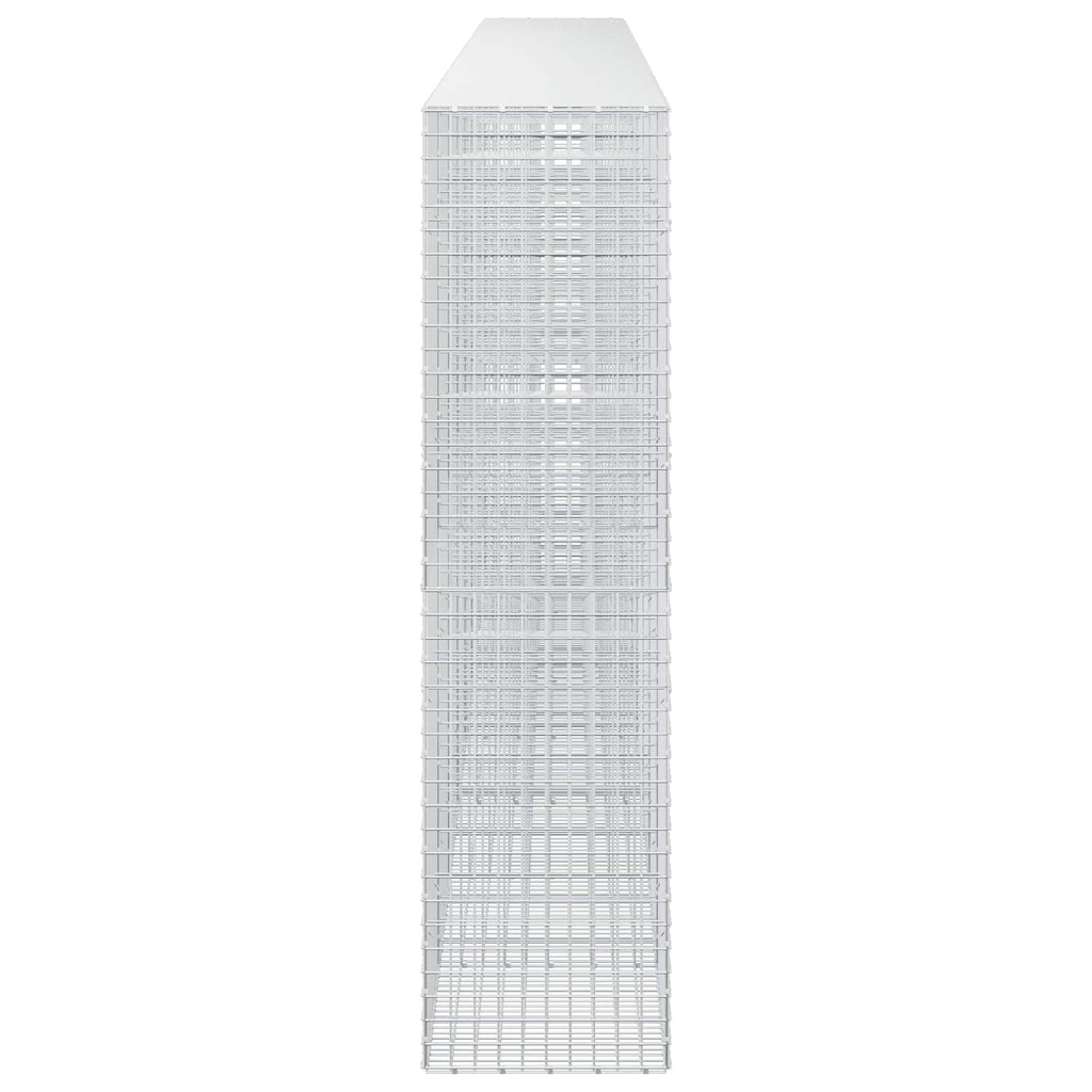 vidaXL Gabion z drutu 3,5 mm i siatką 5x5 cm 750x50x200 cm