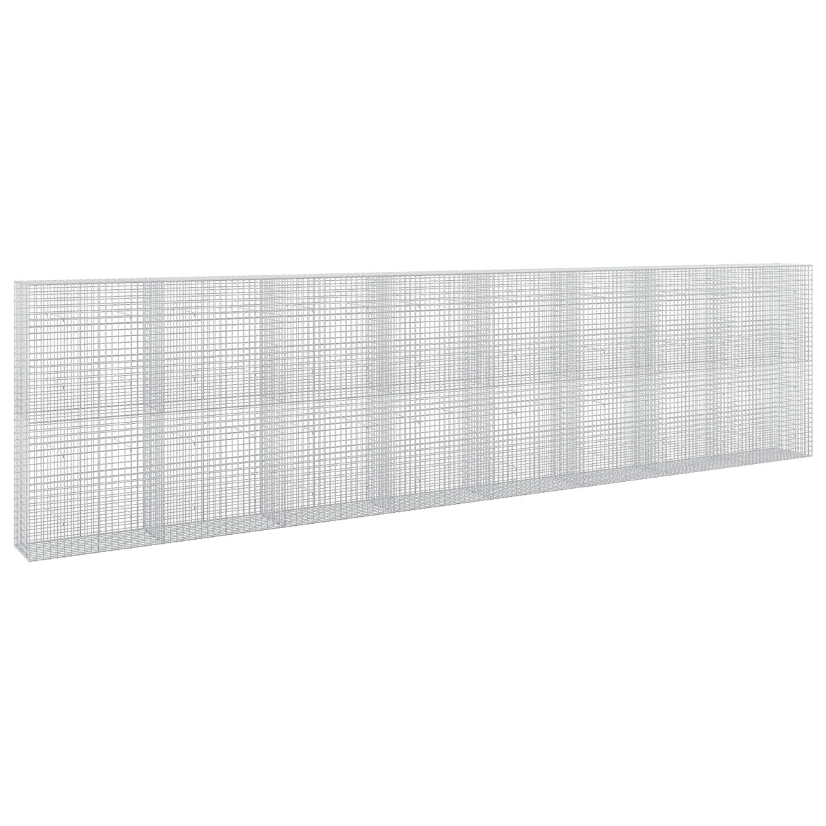 vidaXL Gabion z drutu 3,5 mm i siatką 5x5 cm 800x50x200 cm