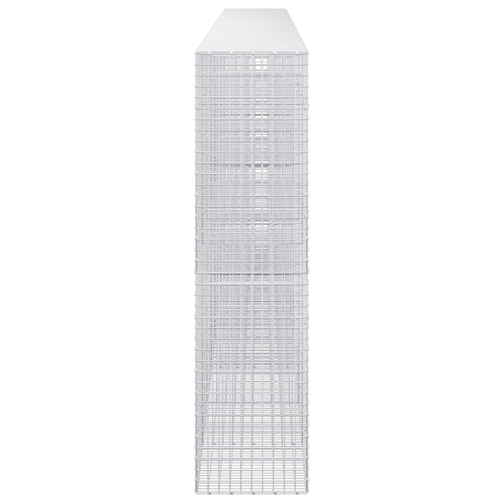 vidaXL Gabion z drutu 3,5 mm i siatką 5x5 cm 800x50x200 cm