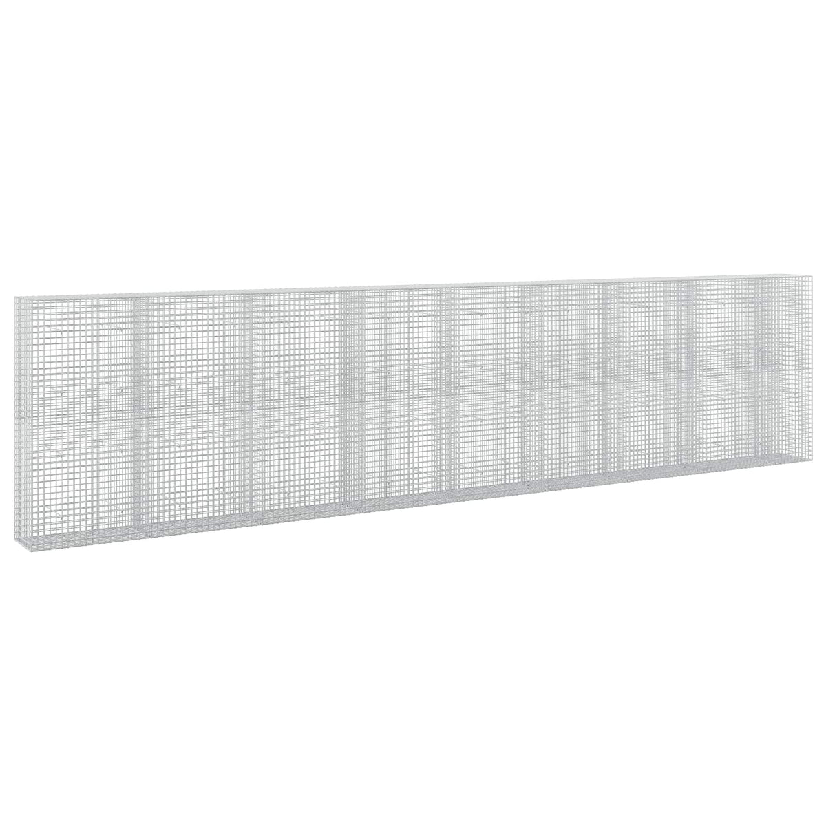 vidaXL Gabion z drutu 3,5 mm i siatką 5x5 cm 850x50x200 cm