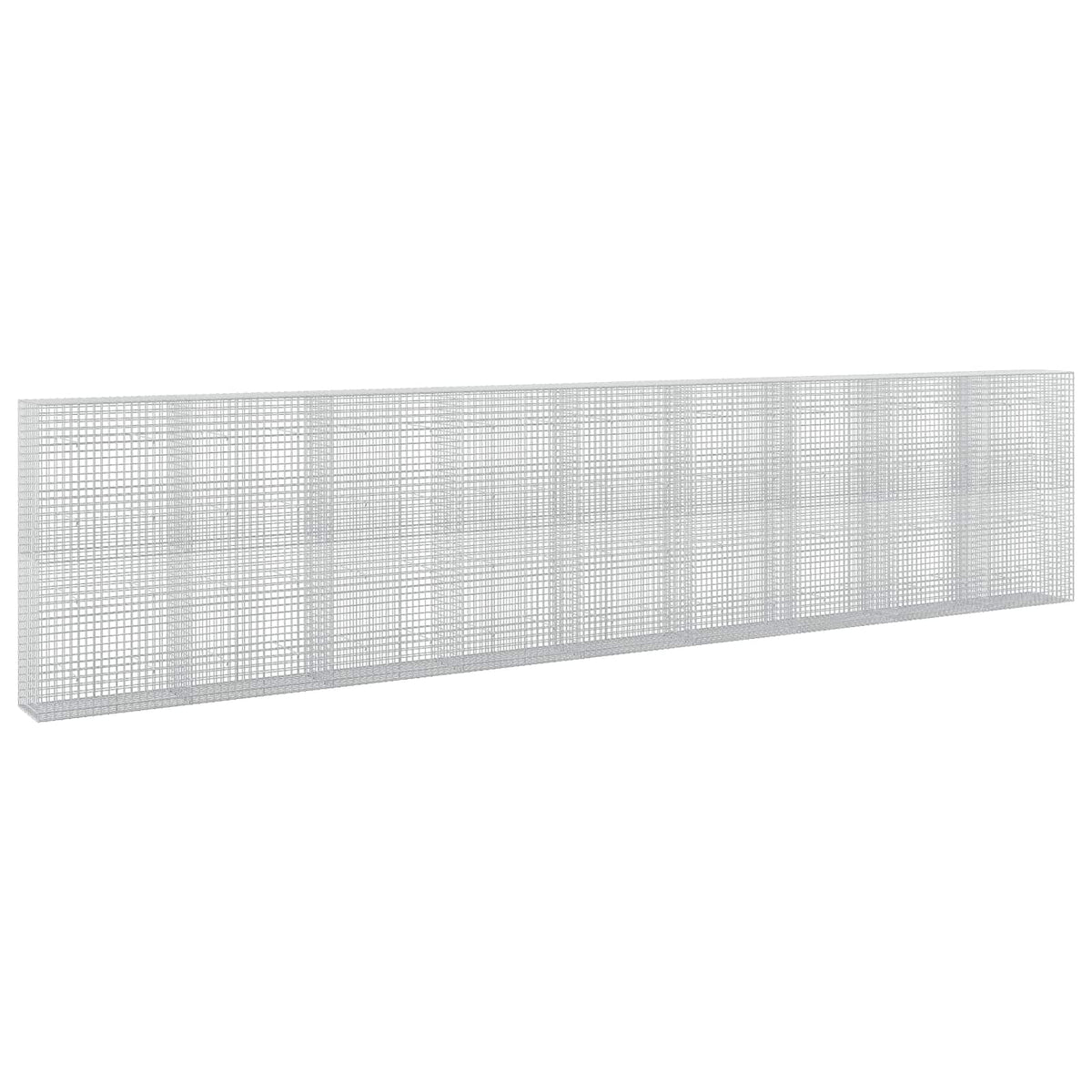 vidaXL Gabion z drutu 3,5 mm i siatką 5x5 cm 900x50x200 cm