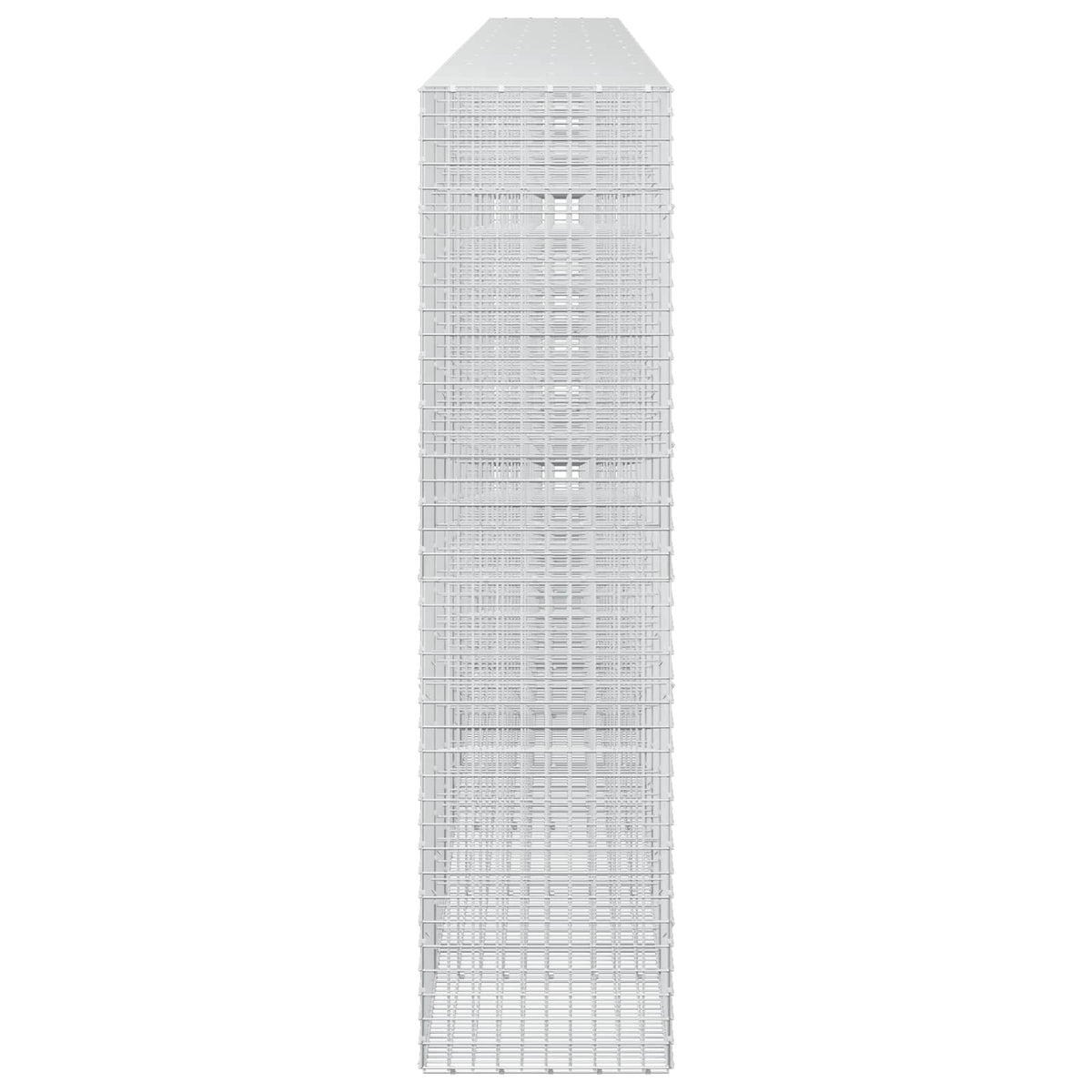 vidaXL Gabion z drutu 3,5 mm i siatką 5x5 cm 1000x50x200 cm
