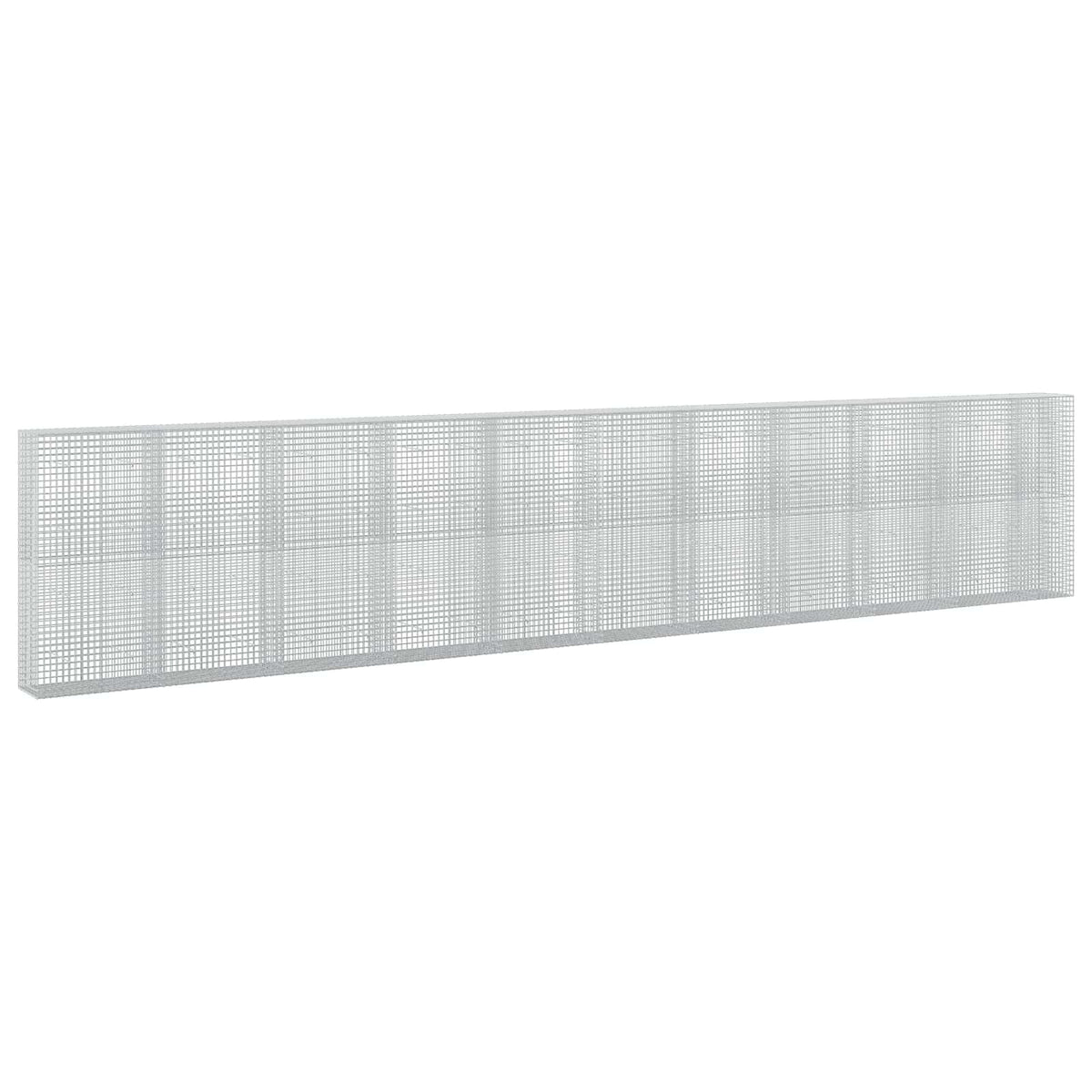 vidaXL Gabion z drutu 3,5 mm i siatką 5x5 cm 1050x50x200 cm