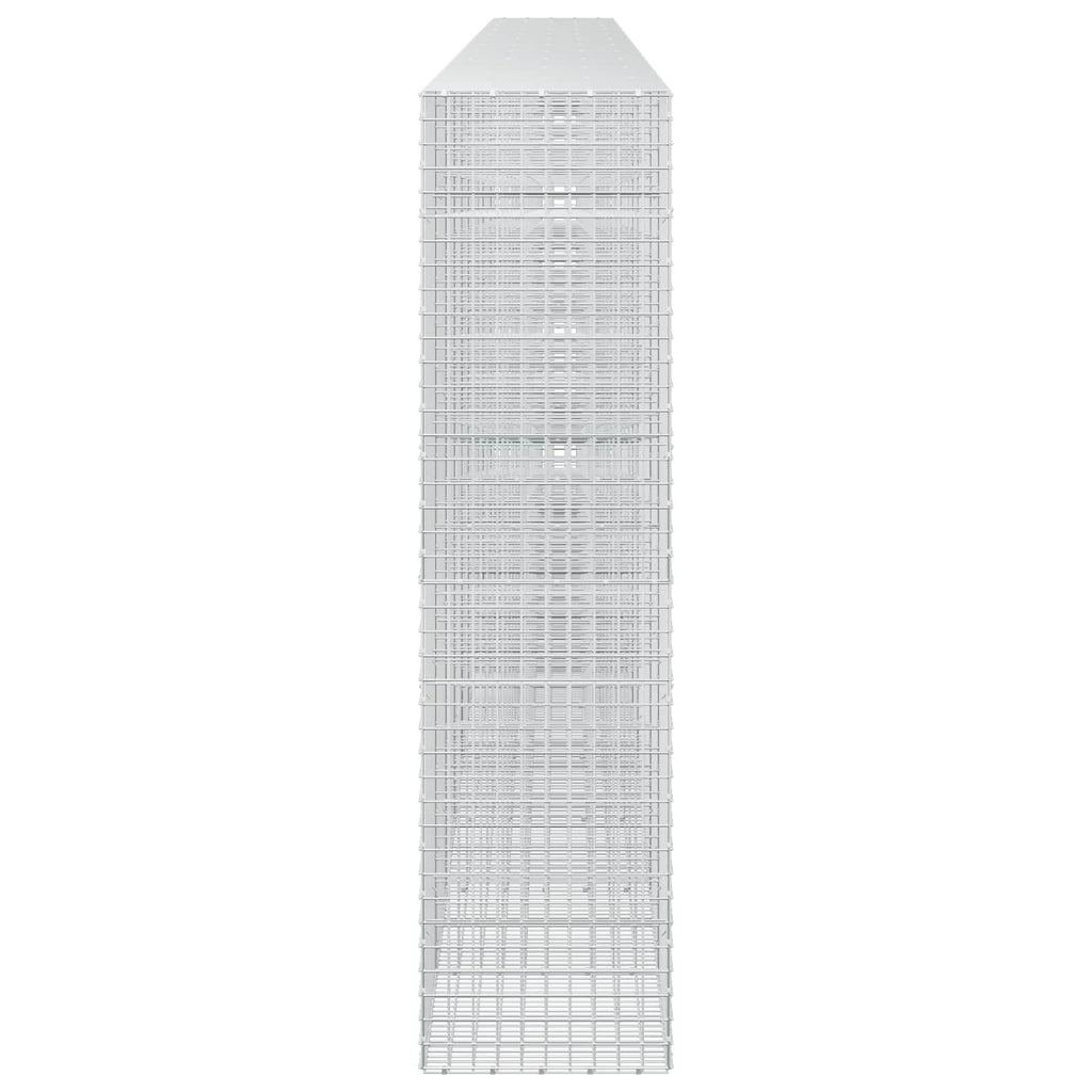 vidaXL Gabion z drutu 3,5 mm i siatką 5x5 cm 1100x50x200 cm
