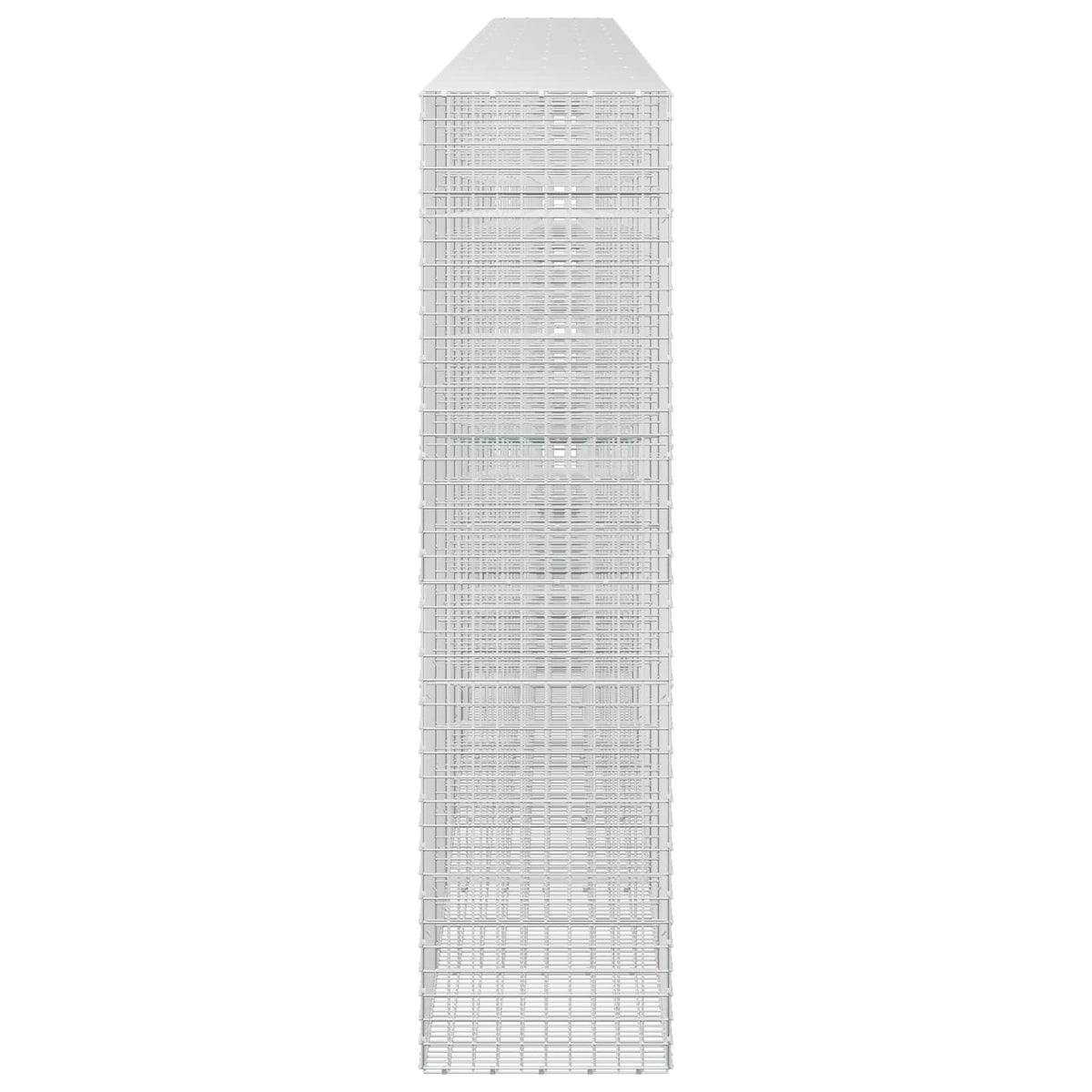 vidaXL Gabion z drutu 3,5 mm i siatką 5x5 cm 1100x50x200 cm