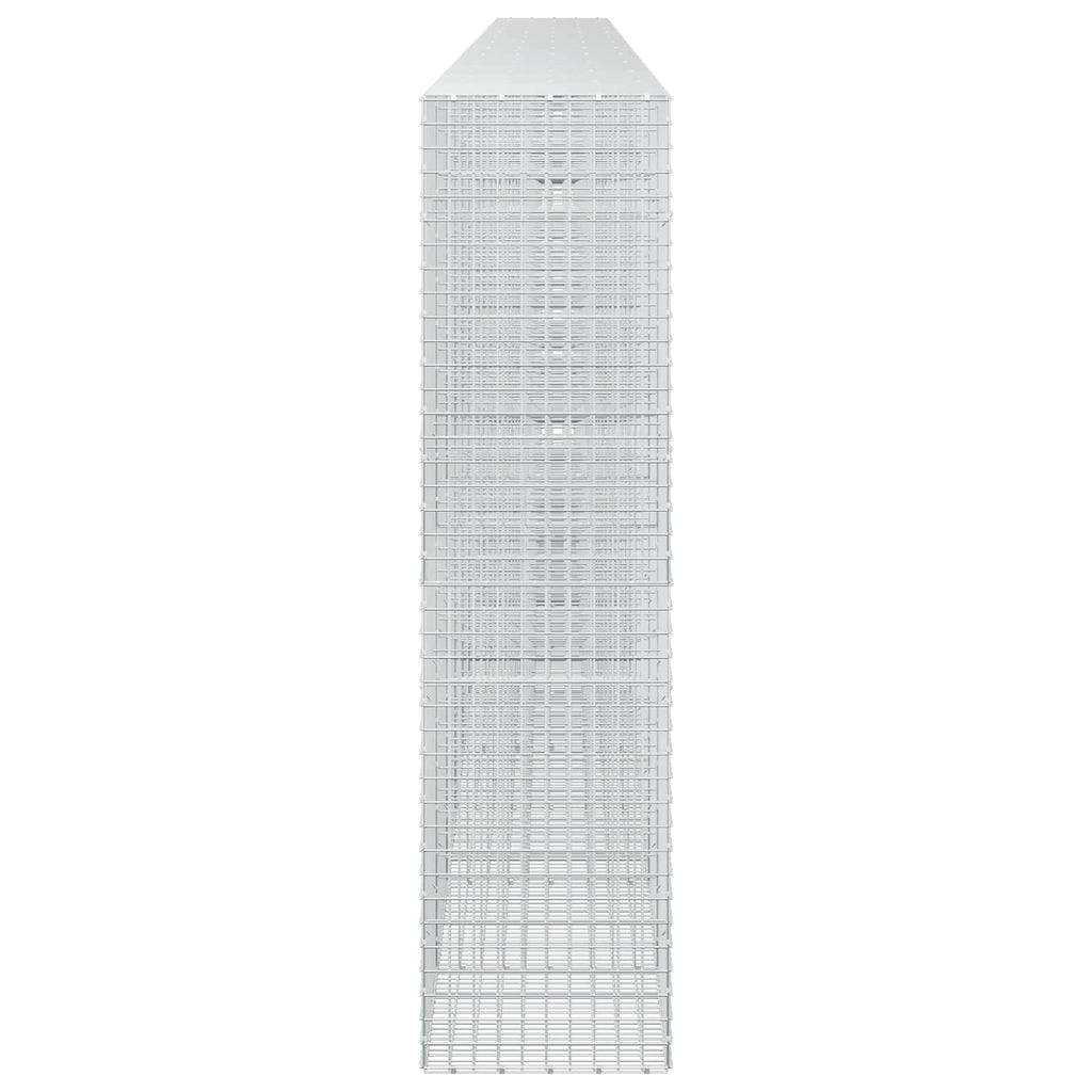 vidaXL Gabion z drutu 3,5 mm i siatką 5x5 cm 1200x50x200 cm
