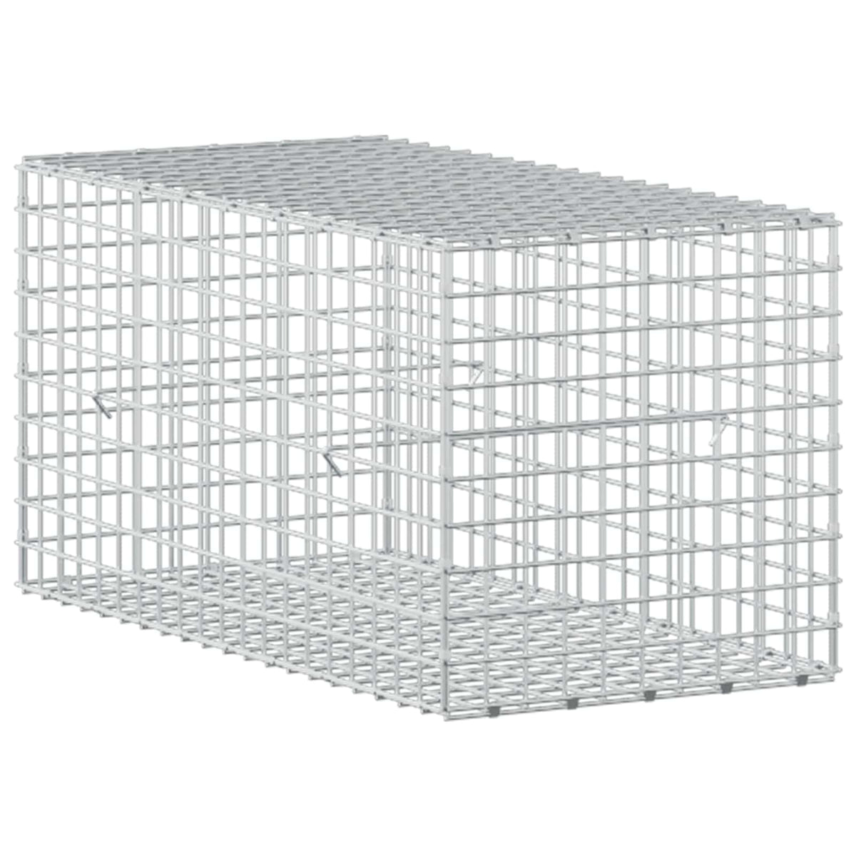 vidaXL Gabion z drutu 3,5 mm i siatką 5x5 cm 50x100x50 cm
