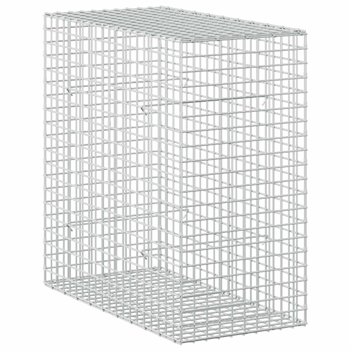 vidaXL Gabion z drutu 3,5 mm i siatką 5x5 cm 50x100x100 cm