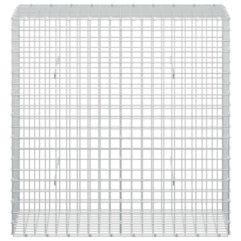 vidaXL Gabion z drutu 3,5 mm i siatką 5x5 cm 50x100x100 cm