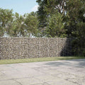 vidaXL Gabion z drutu 3,5 mm i siatką 5x5 cm 650x100x100 cm