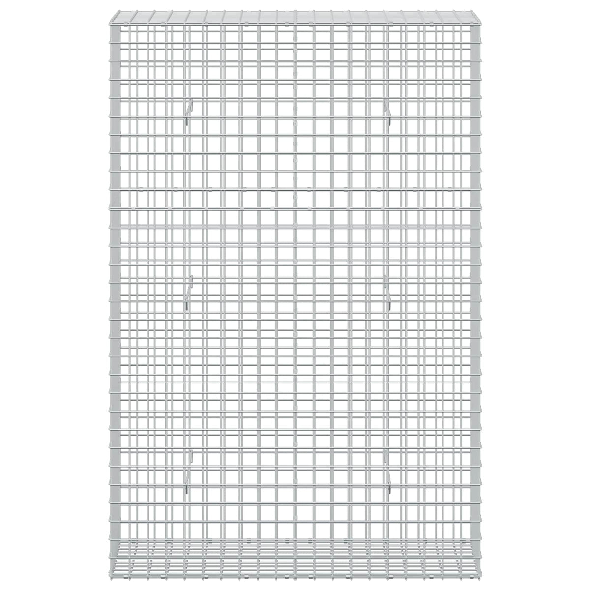 vidaXL Gabion z drutu 3,5 mm i siatką 5x5 cm 50x100x150 cm