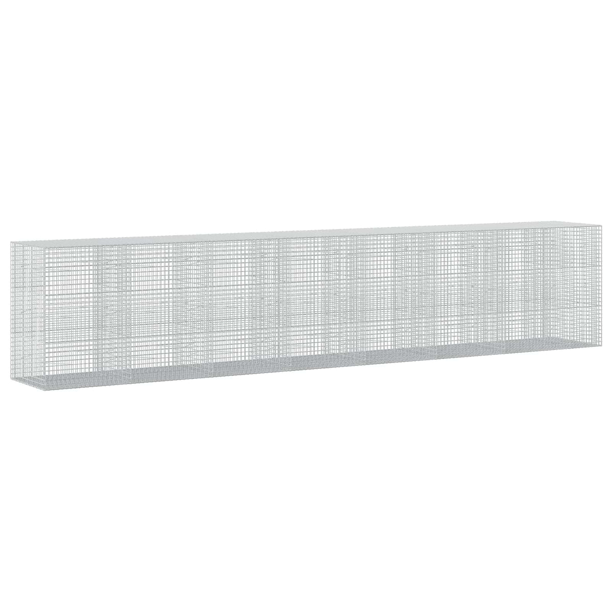 vidaXL Gabion z drutu 3,5 mm i siatką 5x5 cm 750x100x150 cm