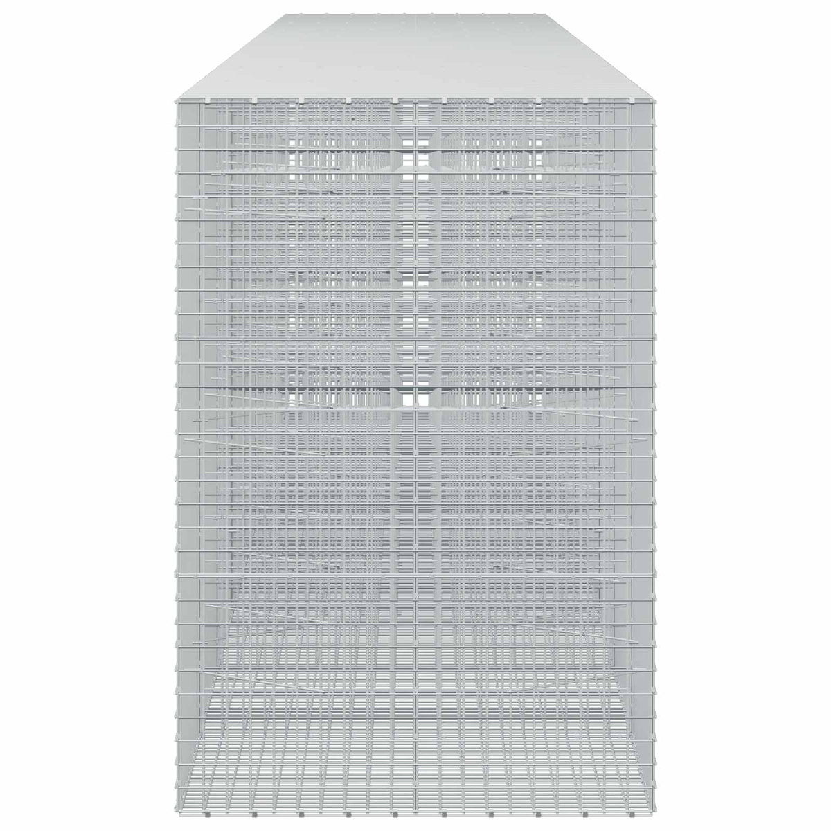 vidaXL Gabion z drutu 3,5 mm i siatką 5x5 cm 850x100x150 cm