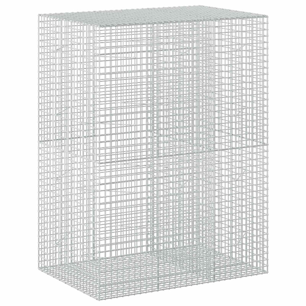 vidaXL Gabion z drutu 3,5 mm i siatką 5x5 cm 150x100x200 cm