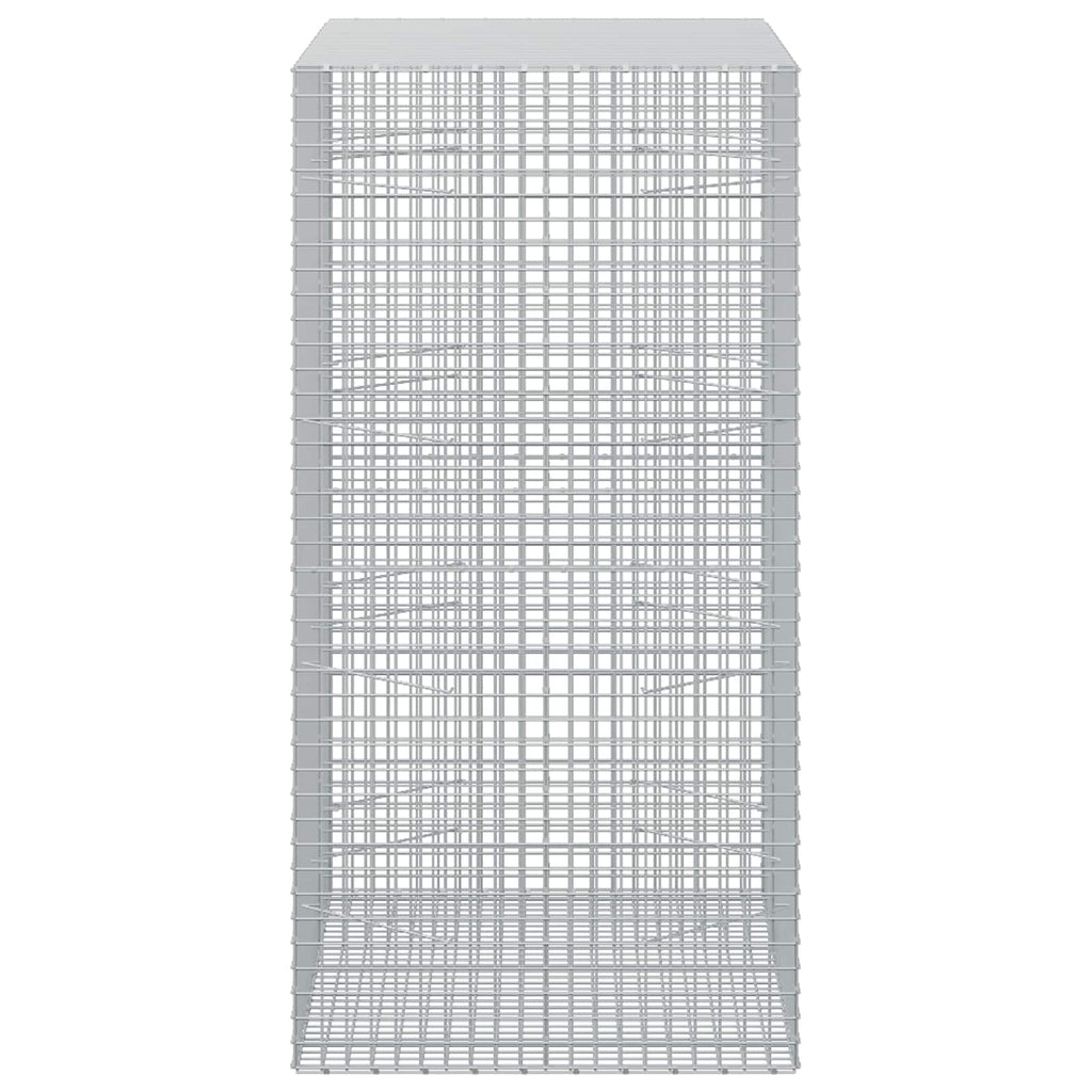 vidaXL Gabion z drutu 3,5 mm i siatką 5x5 cm 150x100x200 cm