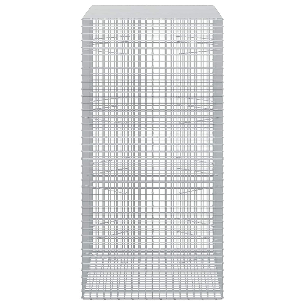 vidaXL Gabion z drutu 3,5 mm i siatką 5x5 cm 150x100x200 cm