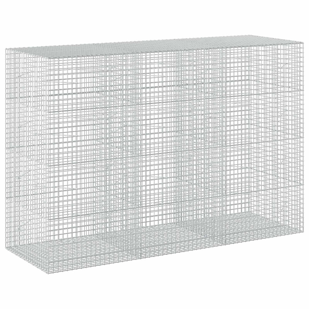 vidaXL Gabion z drutu 3,5 mm i siatką 5x5 cm 300x100x200 cm