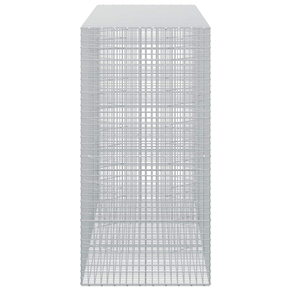 vidaXL Gabion z drutu 3,5 mm i siatką 5x5 cm 300x100x200 cm