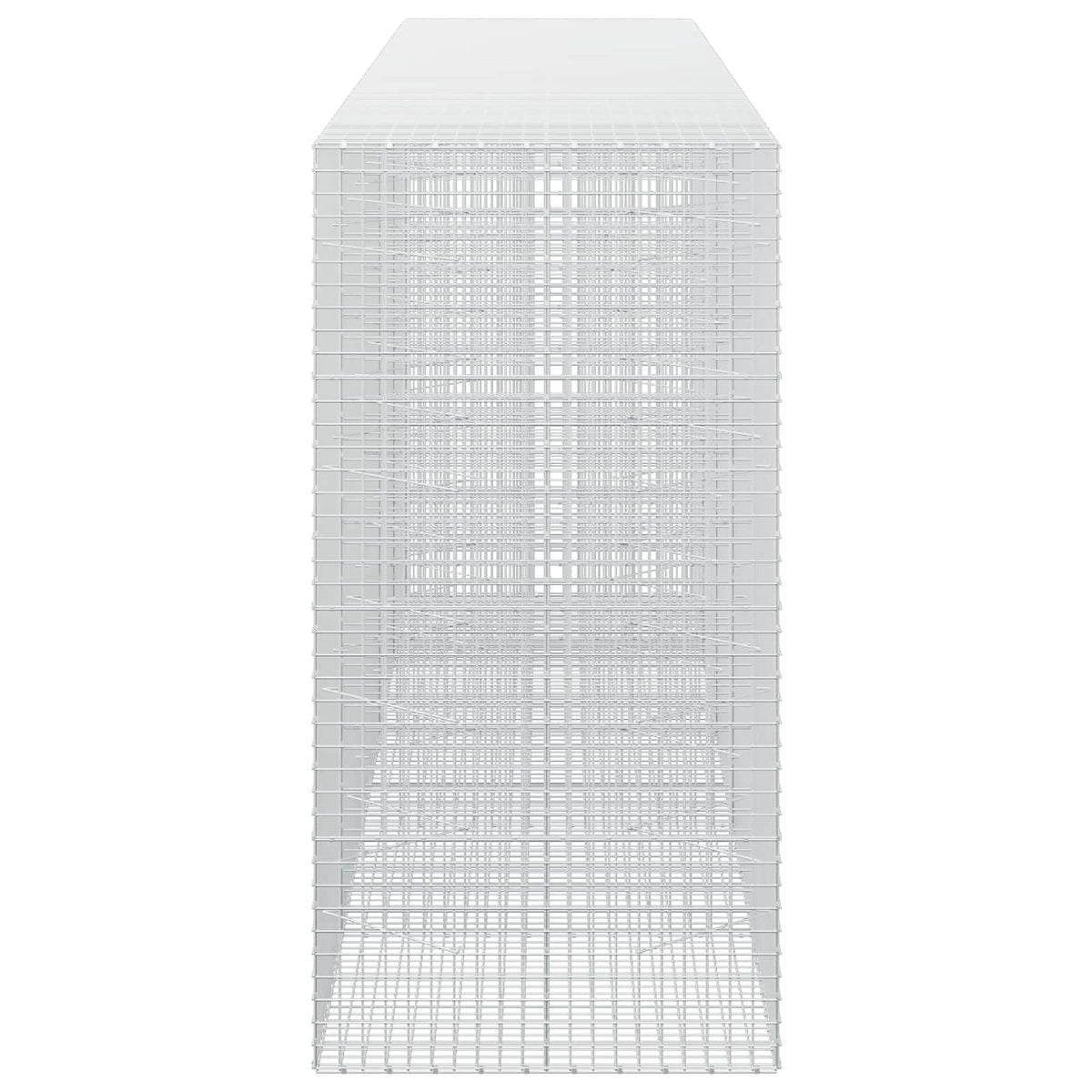 vidaXL Gabion z drutu 3,5 mm i siatką 5x5 cm 500x100x200 cm