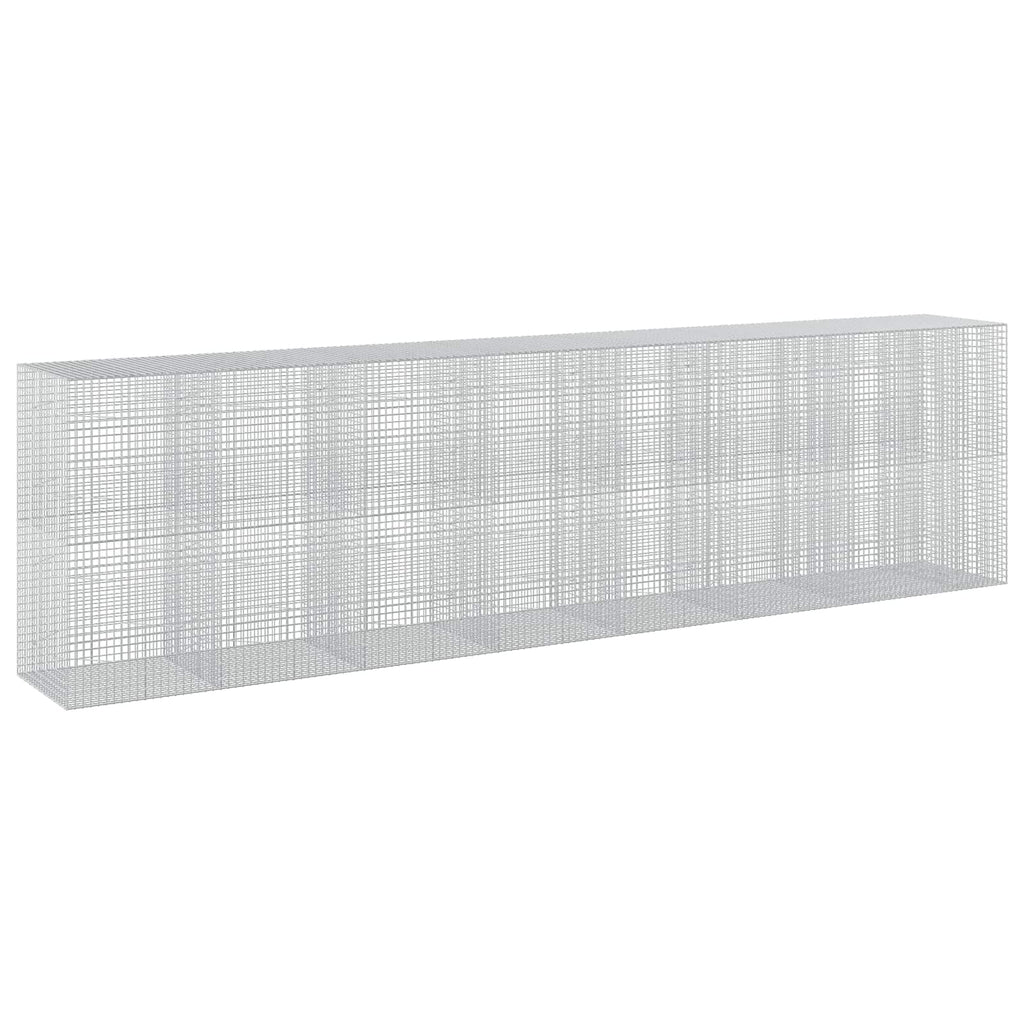 vidaXL Gabion z drutu 3,5 mm i siatką 5x5 cm 750x100x200 cm