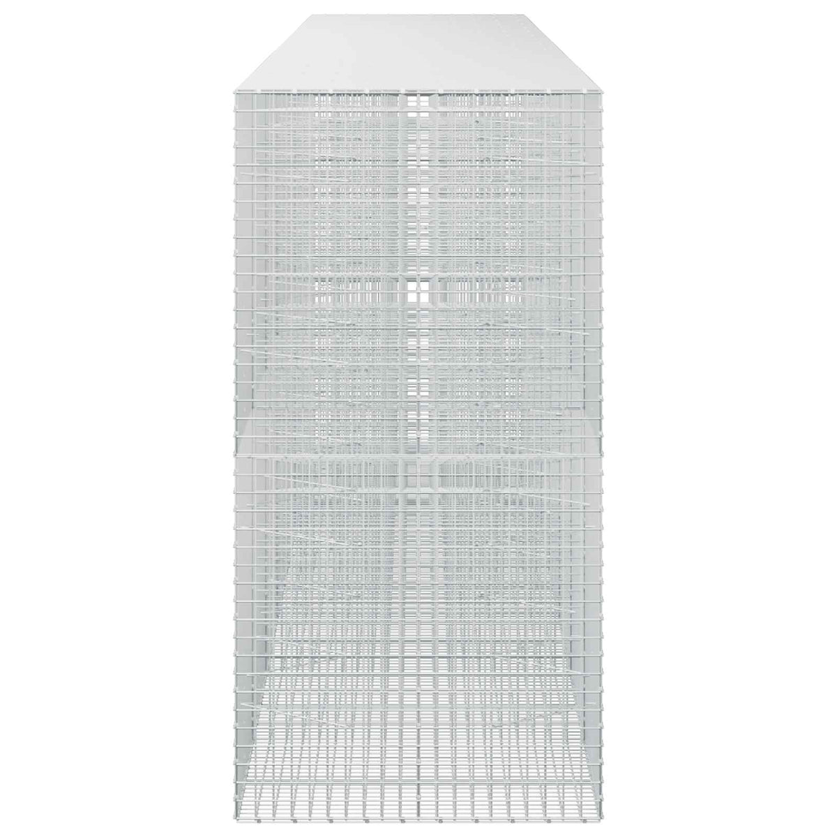 vidaXL Gabion z drutu 3,5 mm i siatką 5x5 cm 750x100x200 cm