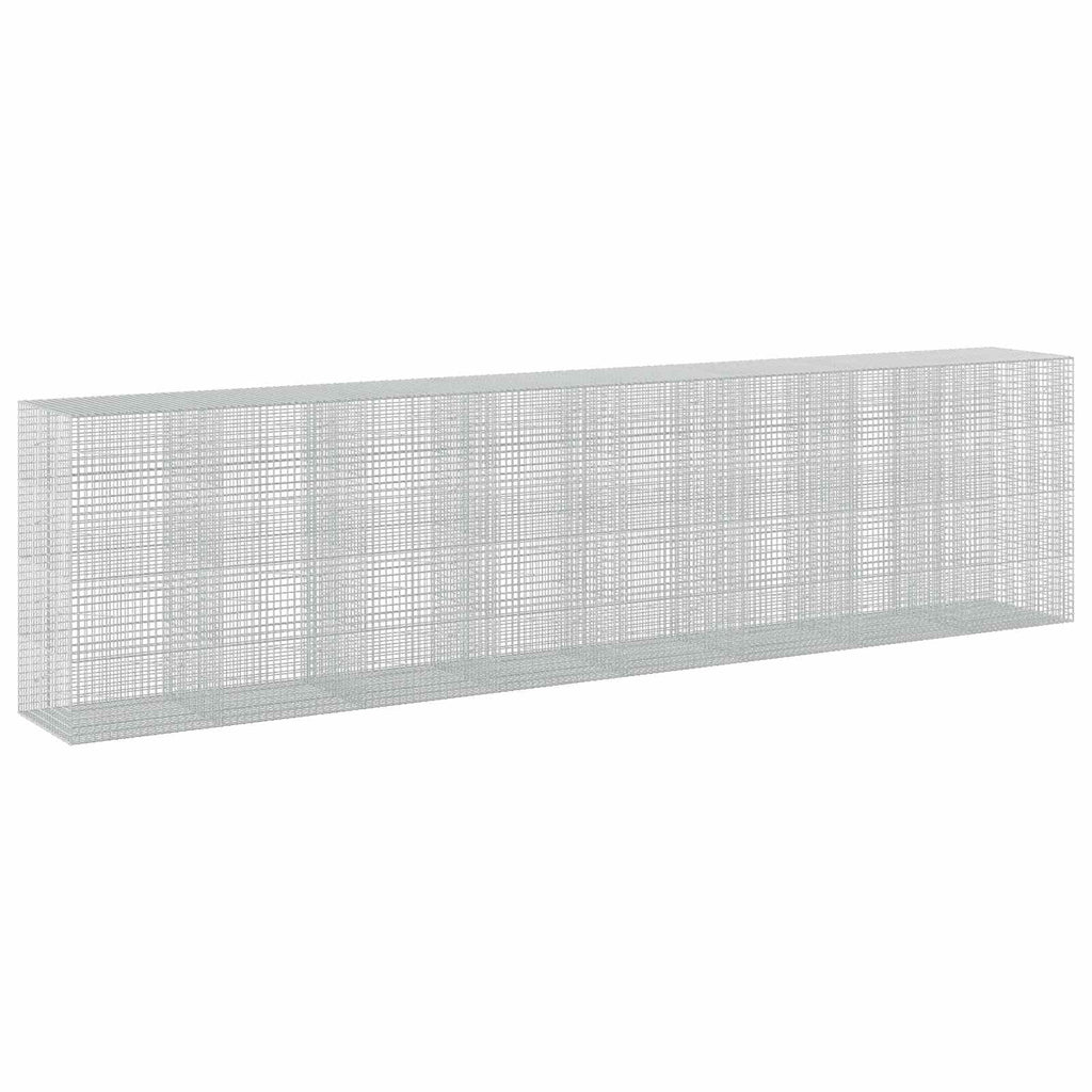 vidaXL Gabion z drutu 3,5 mm i siatką 5x5 cm 800x100x200 cm