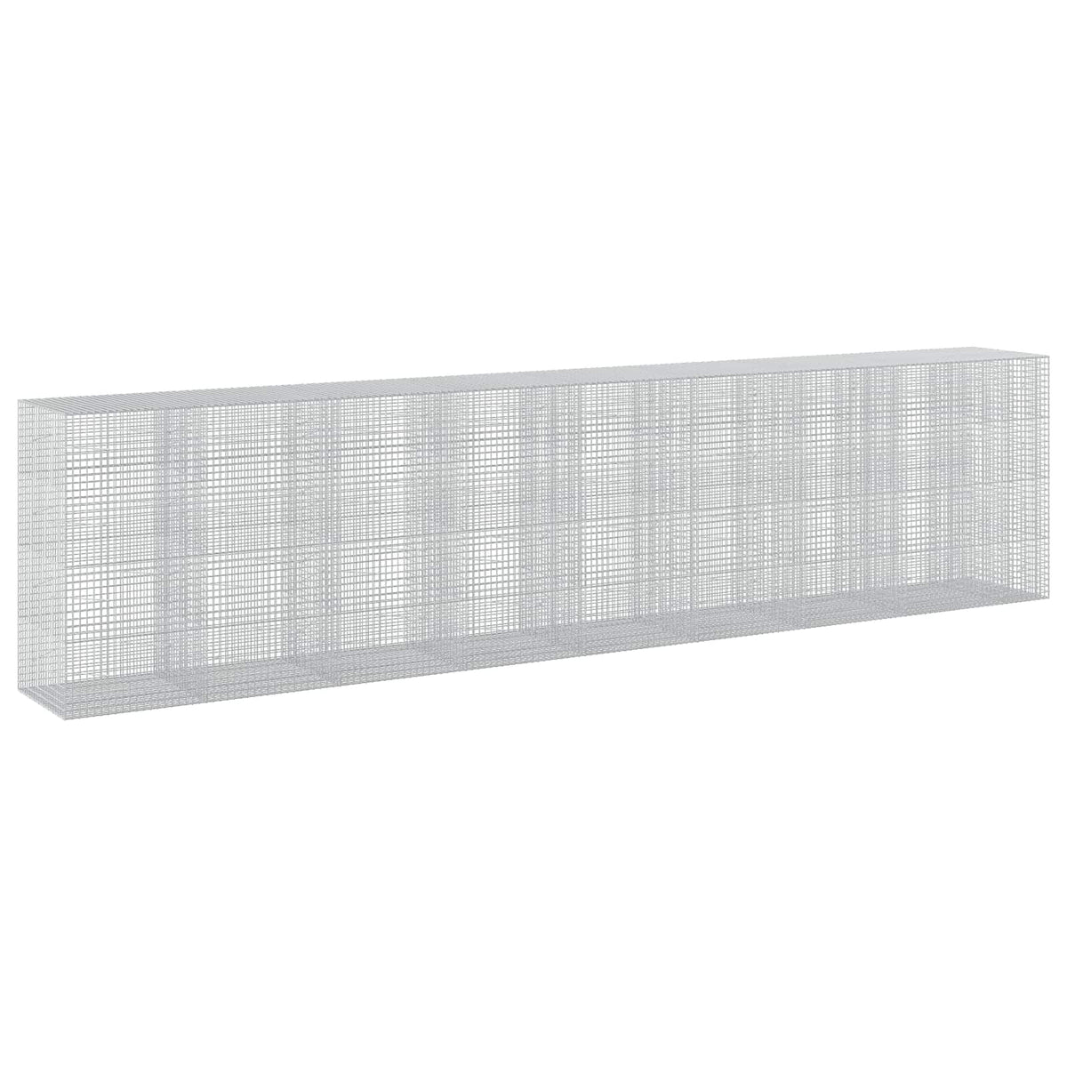 vidaXL Gabion z drutu 3,5 mm i siatką 5x5 cm 850x100x200 cm