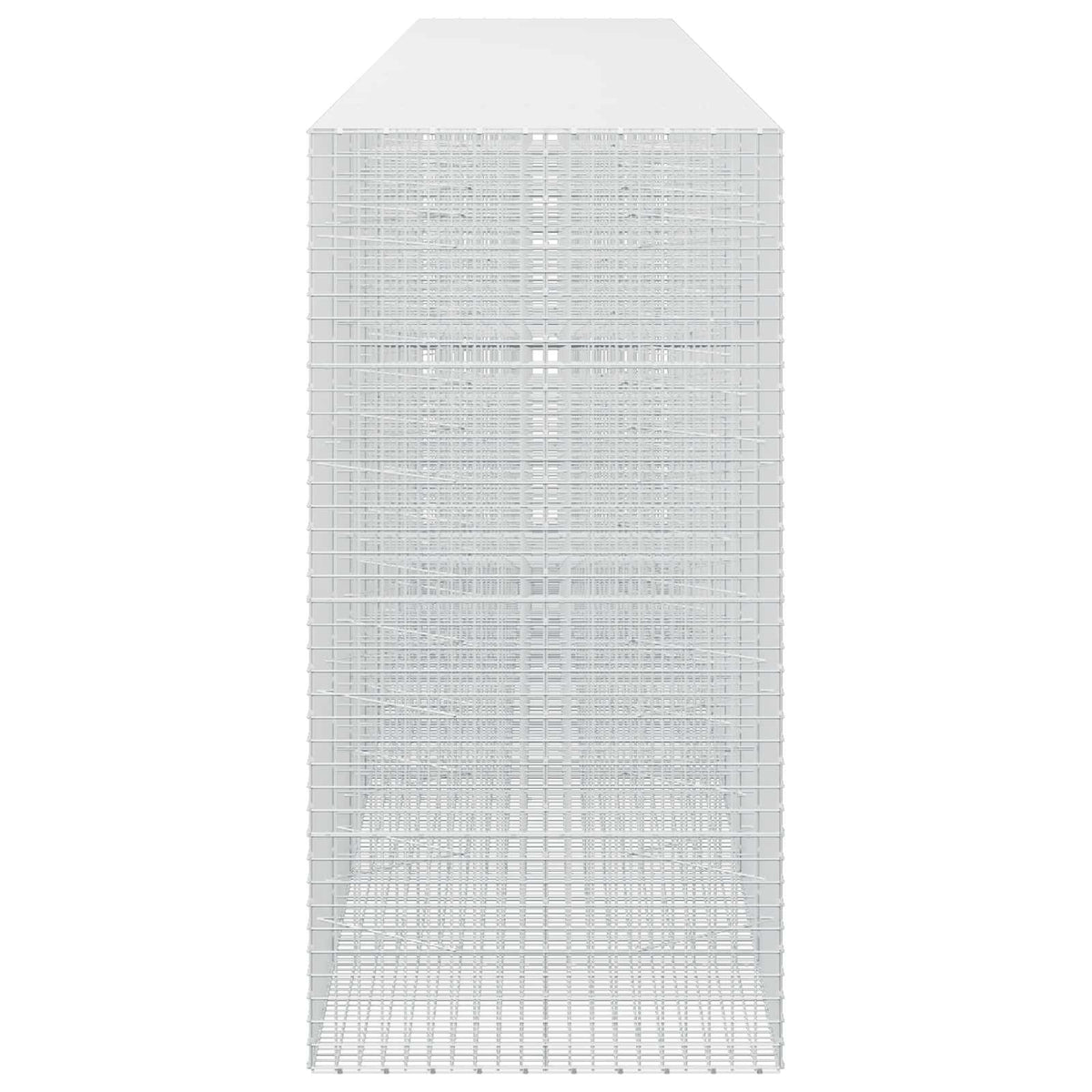 vidaXL Gabion z drutu 3,5 mm i siatką 5x5 cm 850x100x200 cm