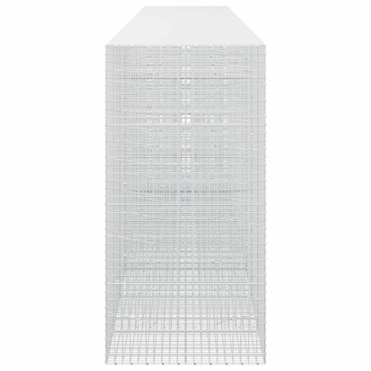 vidaXL Gabion z drutu 3,5 mm i siatką 5x5 cm 900x100x200 cm