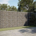 vidaXL Gabion z drutu 3,5 mm i siatką 5x5 cm 950x100x200 cm