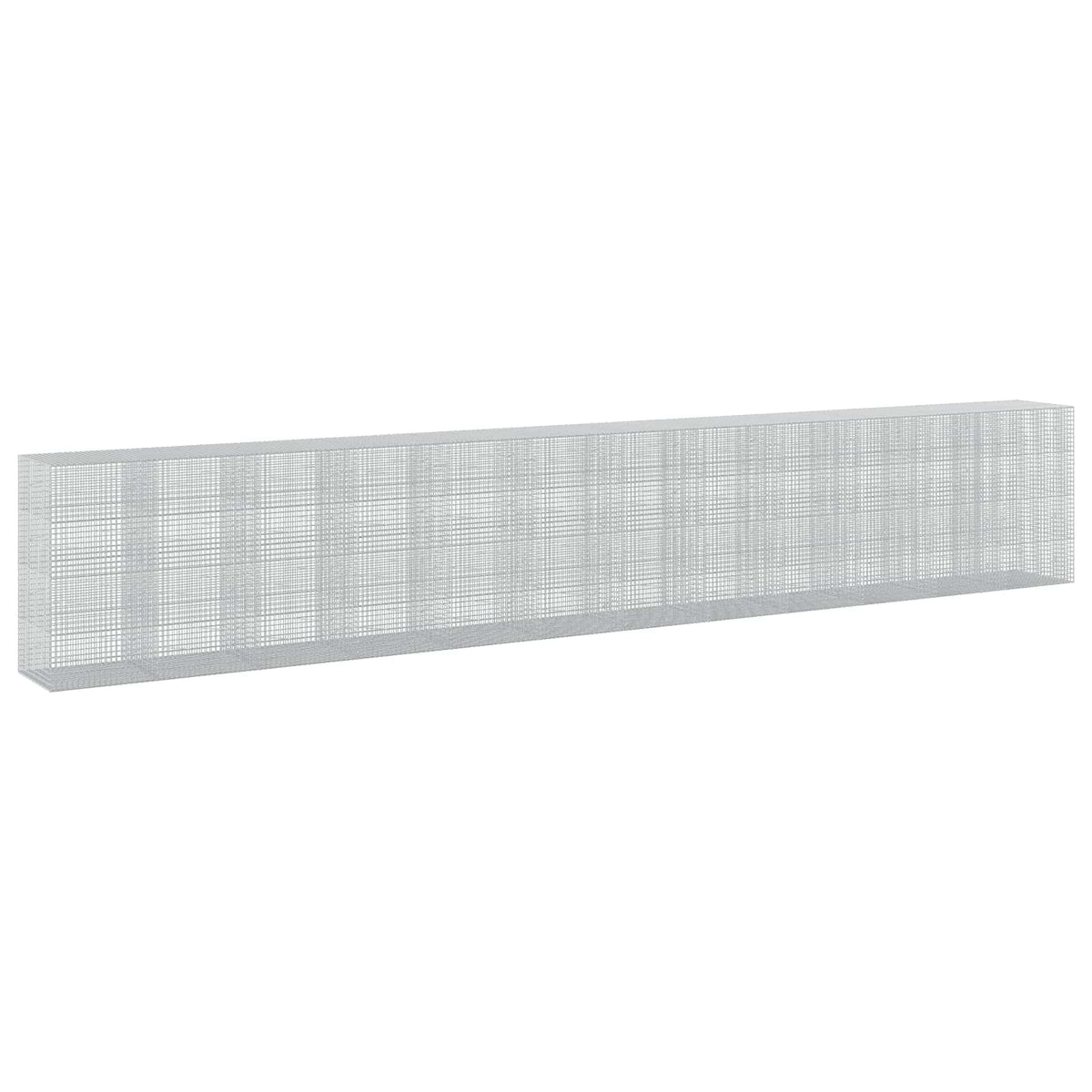 vidaXL Gabion z drutu 3,5 mm i siatką 5x5 cm 1200x100x200 cm