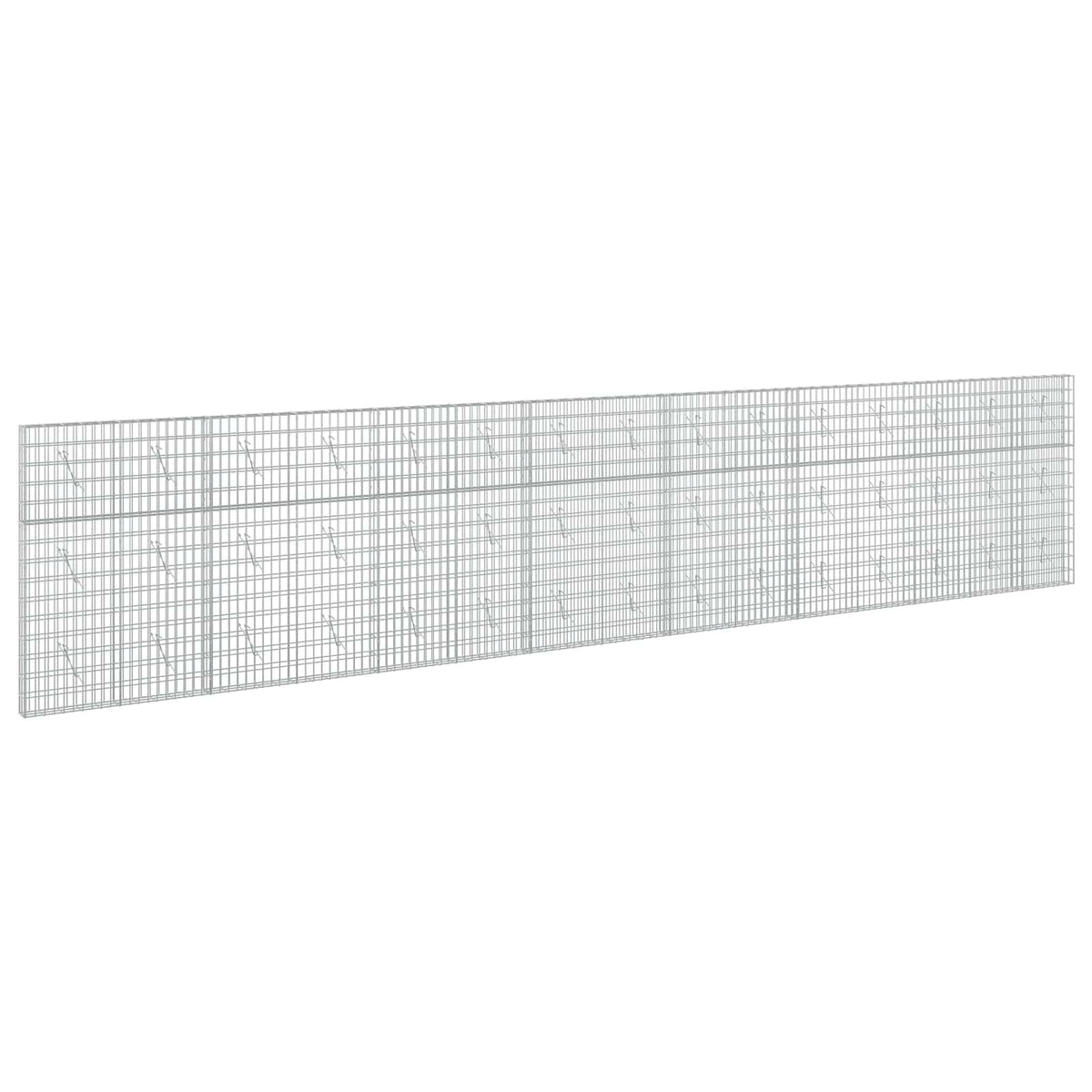 vidaXL Gabion z drutu 3,5 mm i siatką 5x10 cm 750x10x150 cm