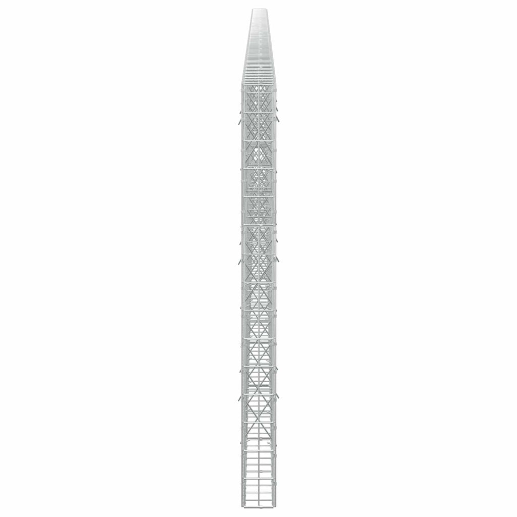 vidaXL Gabion z drutu 3,5 mm i siatką 5x10 cm 950x10x150 cm