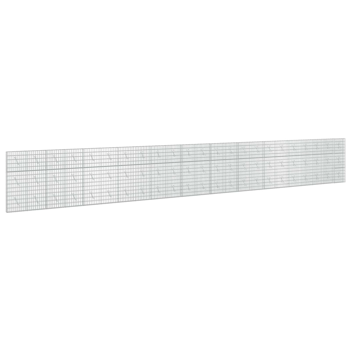 vidaXL Gabion z drutu 3,5 mm i siatką 5x10 cm 1150x10x150 cm