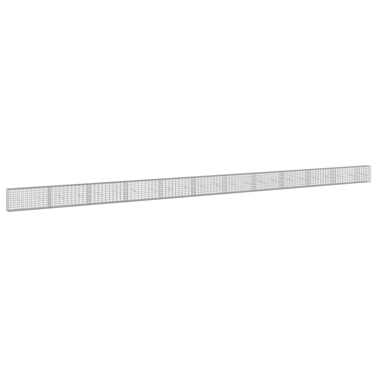 vidaXL Gabion z drutu 3,5 mm i siatką 5x10 cm 1150x20x50 cm
