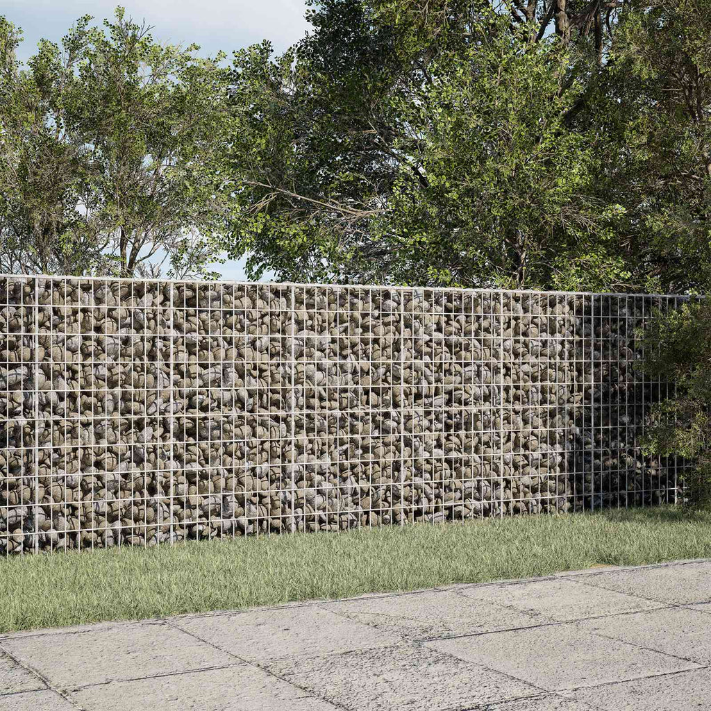 vidaXL Gabion z drutu 3,5 mm i siatką 5x10 cm 300x20x100 cm