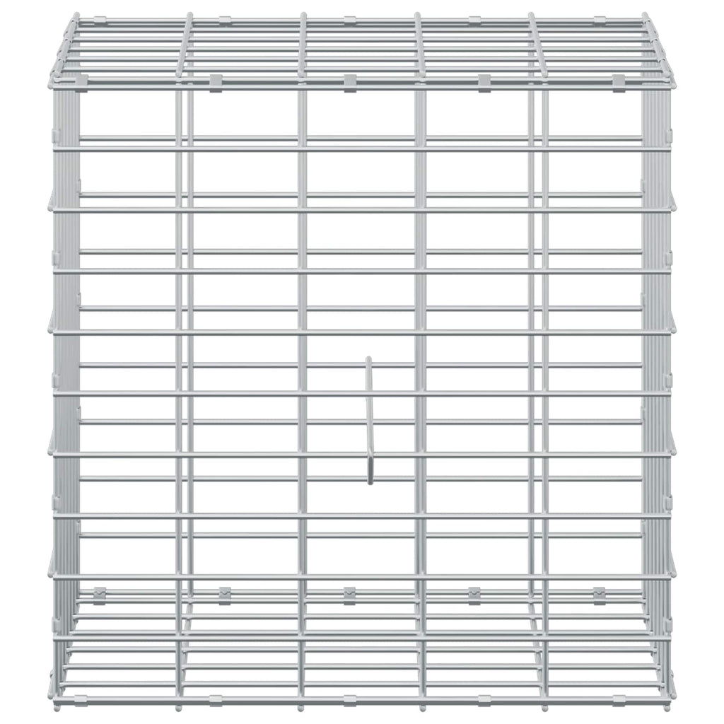 vidaXL Gabion z drutu 3,5 mm i siatką 5x10 cm 50x30x50 cm