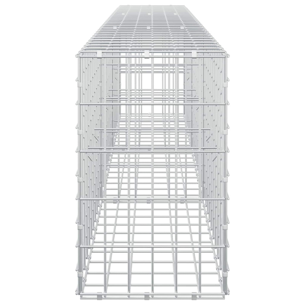 vidaXL Gabion z drutu 3,5 mm i siatką 5x10 cm 300x30x50 cm