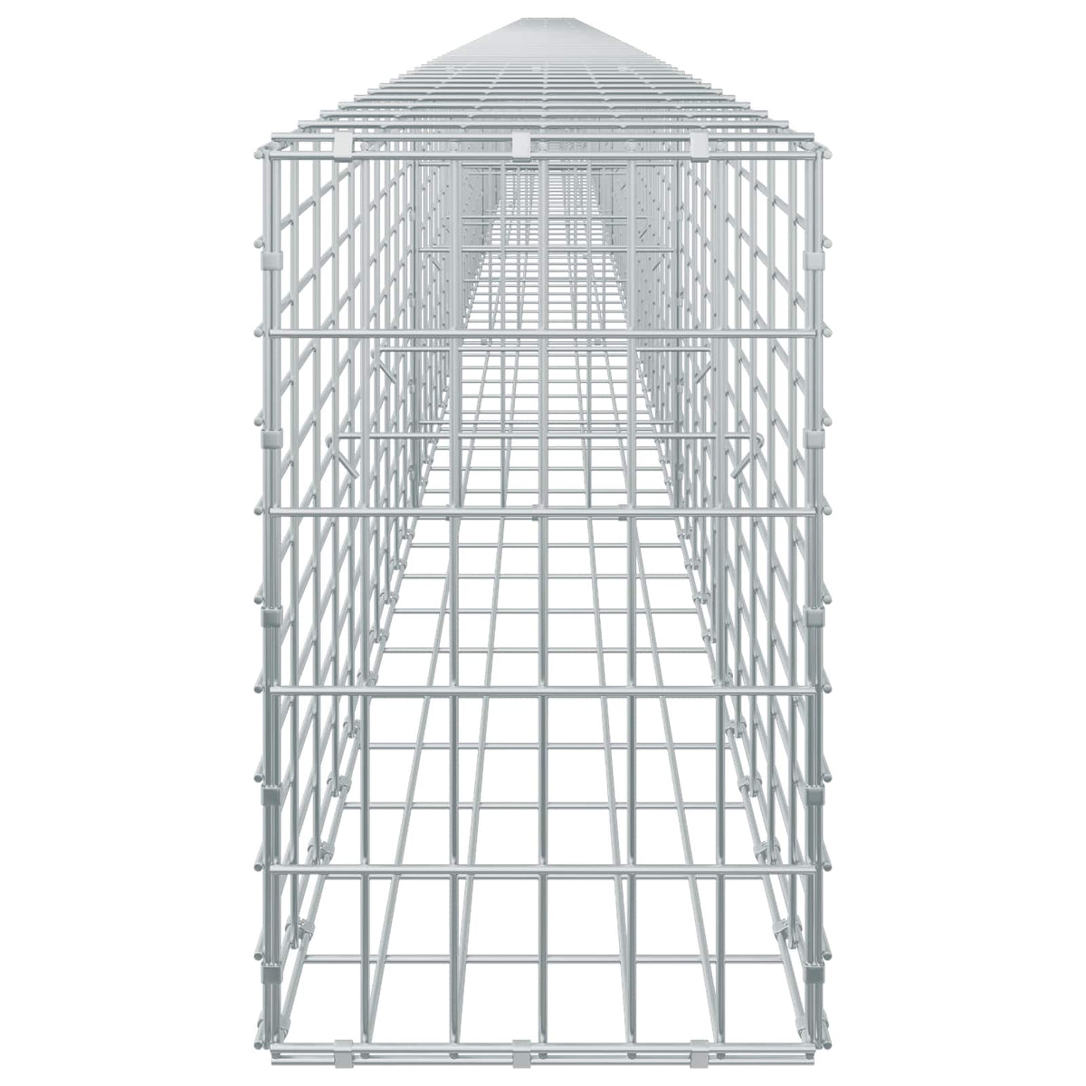 vidaXL Gabion z drutu 3,5 mm i siatką 5x10 cm 900x30x50 cm