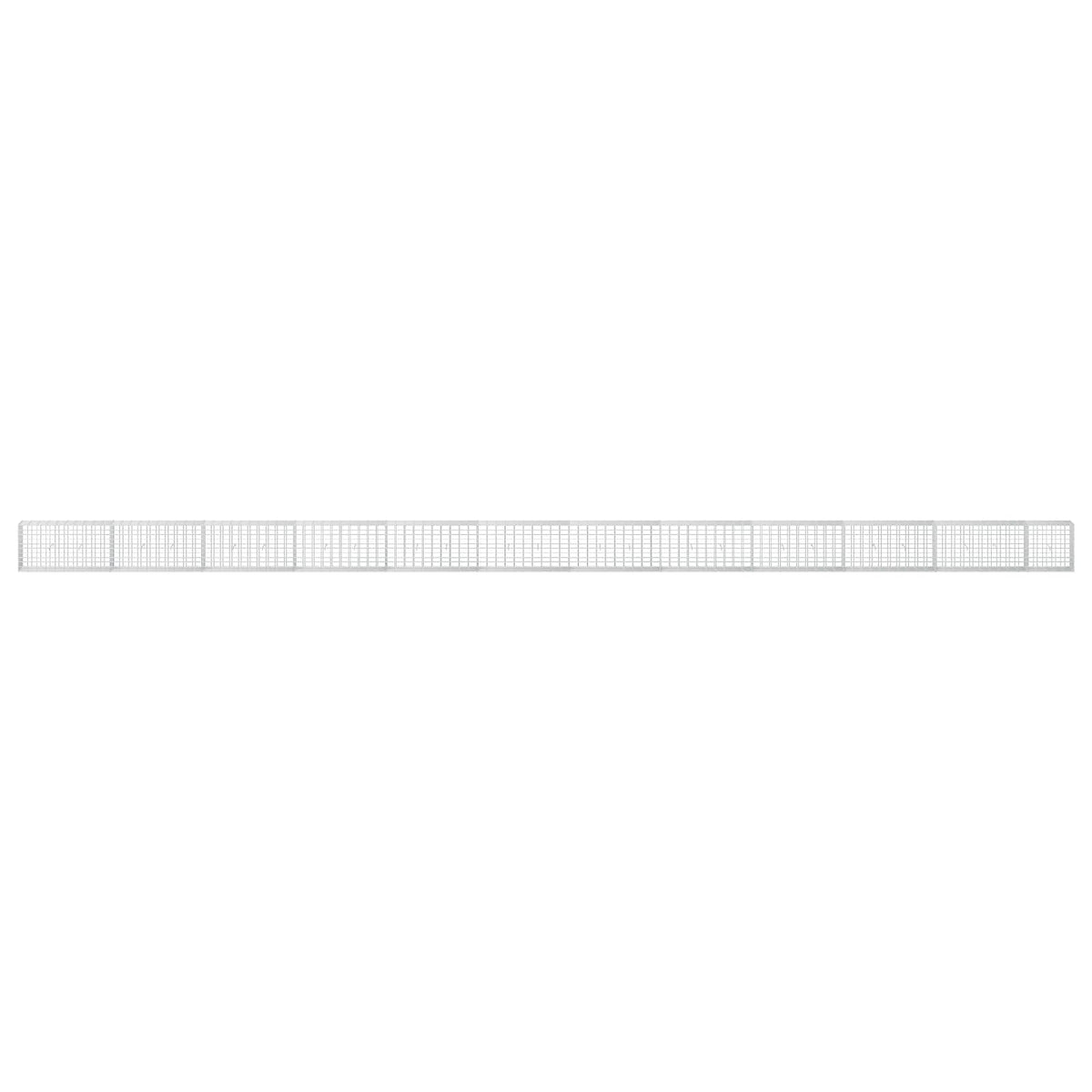 vidaXL Gabion z drutu 3,5 mm i siatką 5x10 cm 1150x30x50 cm