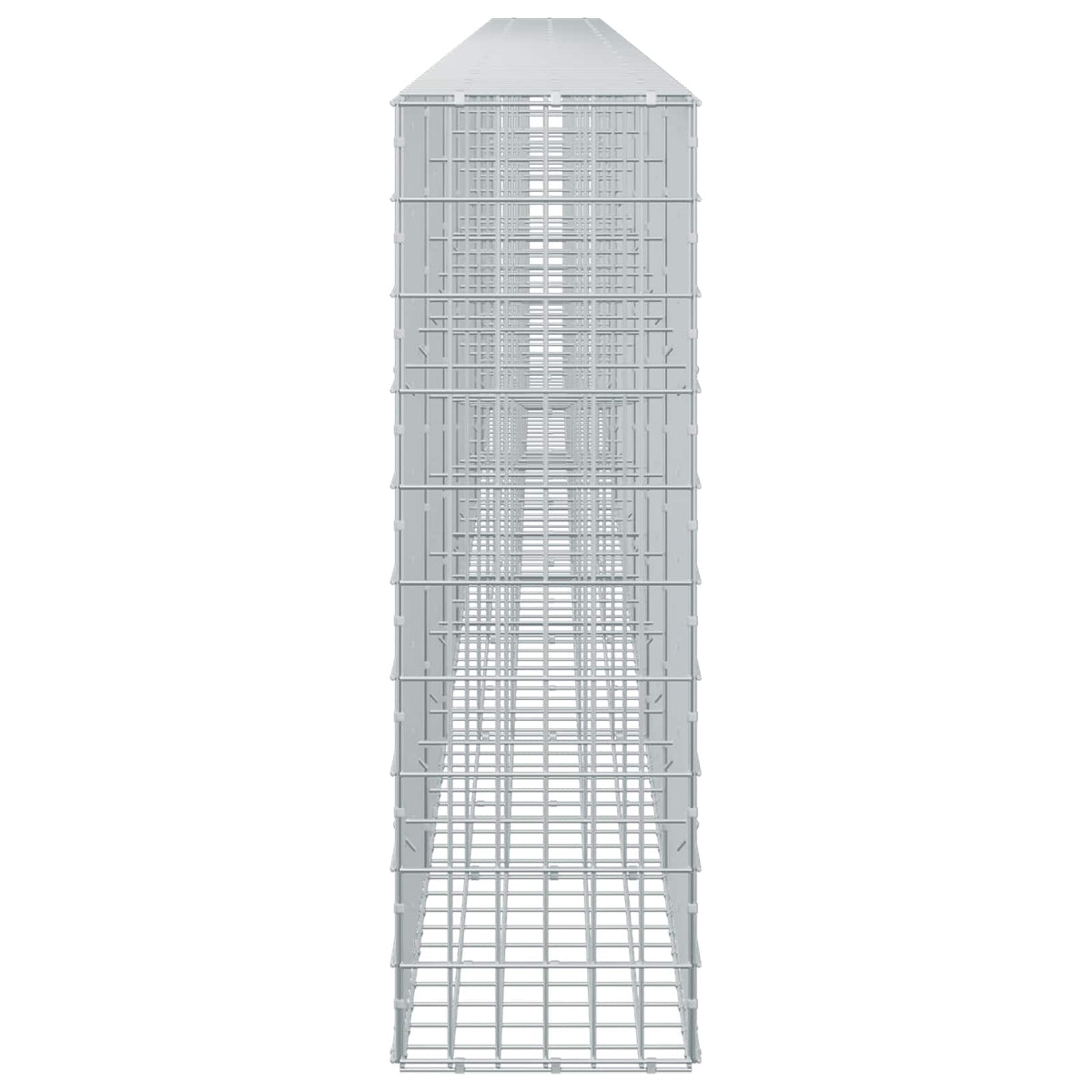 vidaXL Gabion z drutu 3,5 mm i siatką 5x10 cm 800x30x100 cm