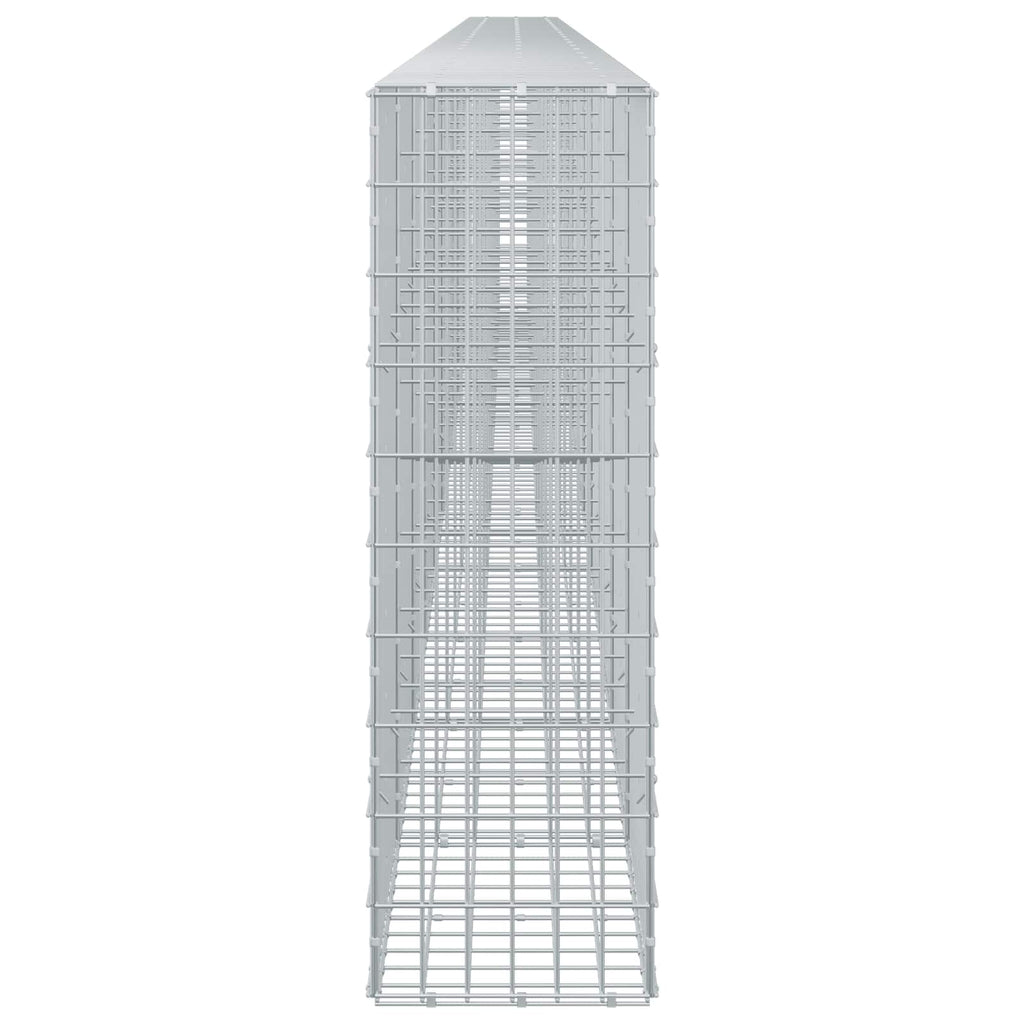vidaXL Gabion z drutu 3,5 mm i siatką 5x10 cm 1150x30x100 cm