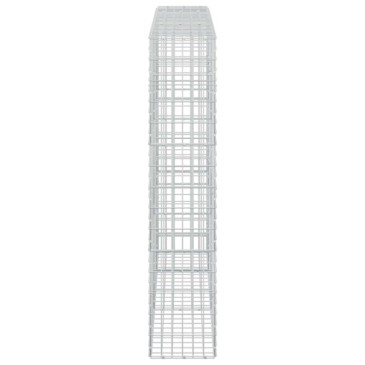 vidaXL Gabion z drutu 3,5 mm i siatką 5x10 cm 250x30x150 cm