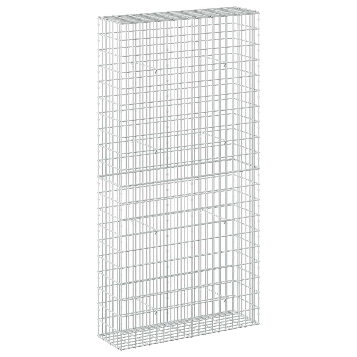 vidaXL Gabion z drutu 3,5 mm i siatką 5x10 cm 100x30x200 cm