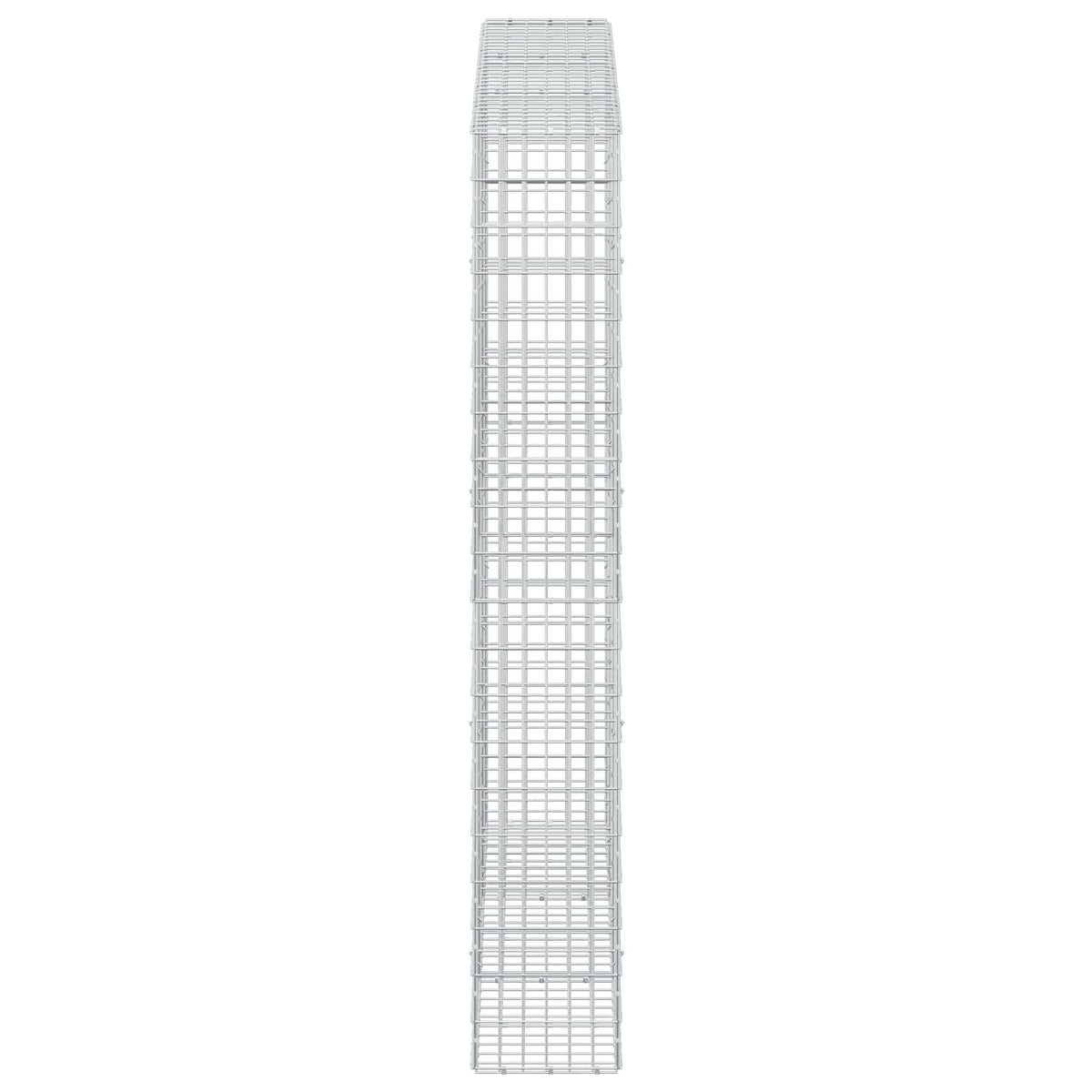vidaXL Gabion z drutu 3,5 mm i siatką 5x10 cm 300x30x200 cm