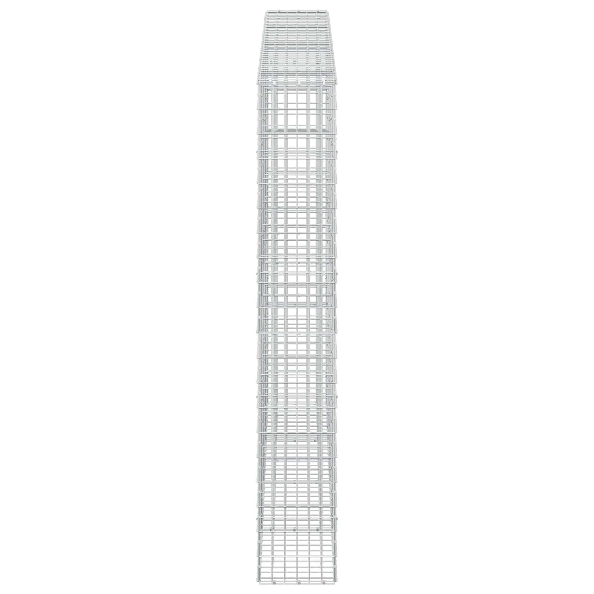 vidaXL Gabion z drutu 3,5 mm i siatką 5x10 cm 400x30x200 cm