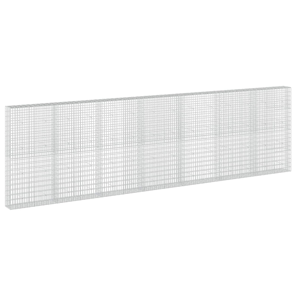 vidaXL Gabion z drutu 3,5 mm i siatką 5x10 cm 700x30x200 cm